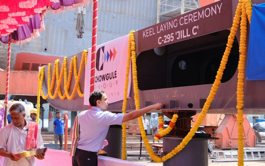 Keel Laying of Jill C